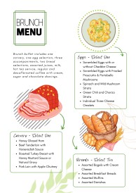 Brunch Menu