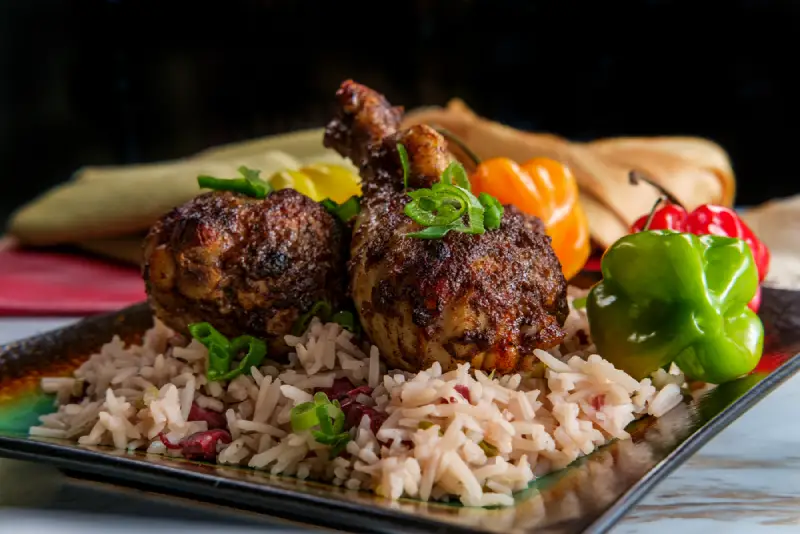 Themed Menu Caribean