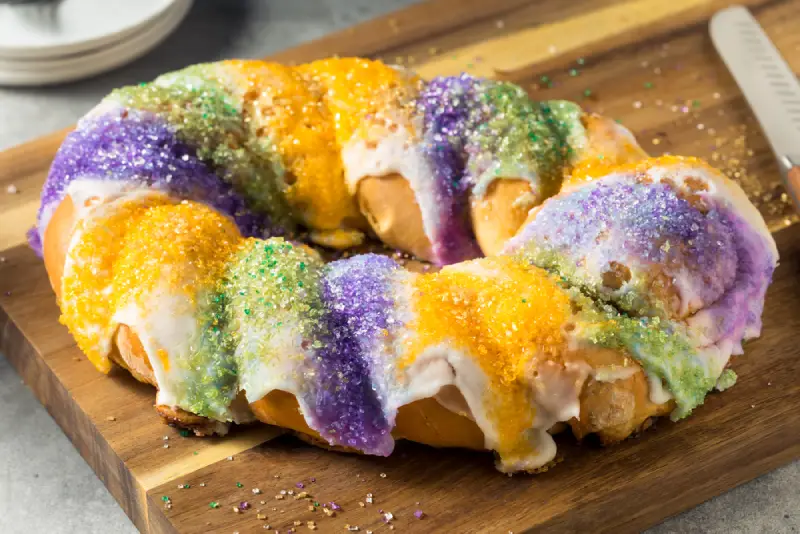Themed Menu Mardi Grass